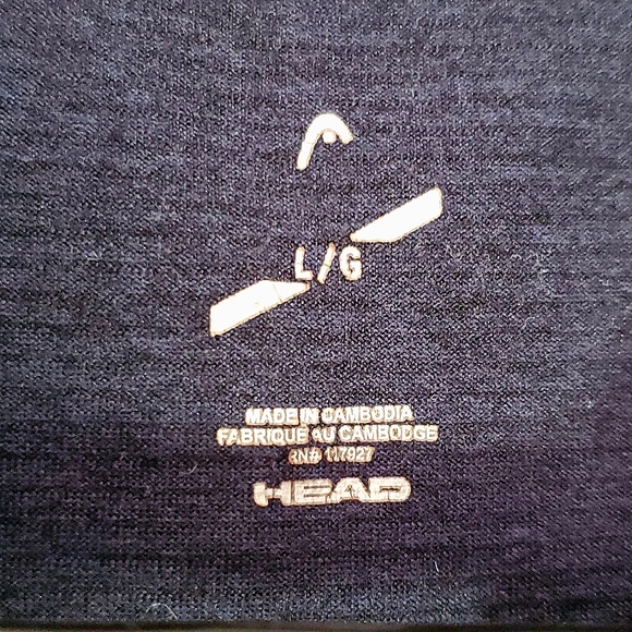Head Kids Dark Blue Athletic TShirt - Size Large - Picture 5 of 8